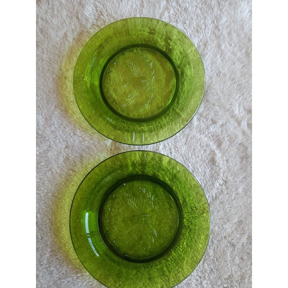 Cigar Ashtray LE Smith Heritage Green Glass American Eagle Stars 9